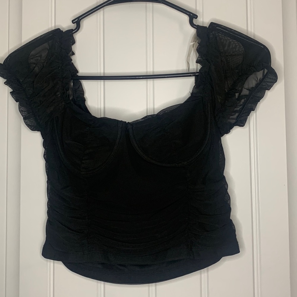 Cute Black corset top